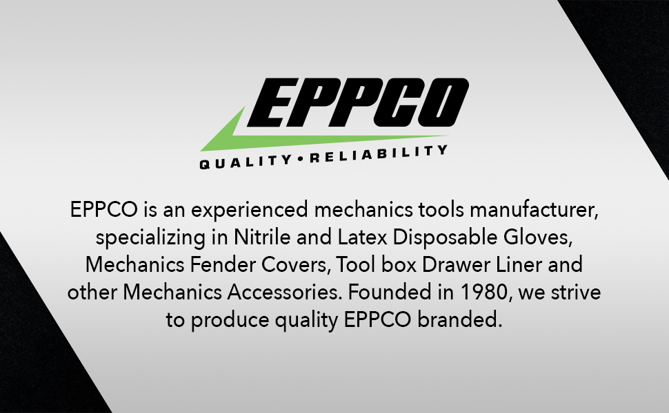 EPPCO Python Grip 6Mil Nitrile Gloves Disposable Powder Free, Latex Free, Textured