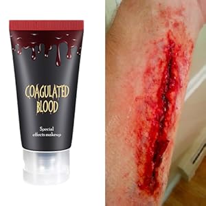 Fake Blood Washable Realistic Blood Halloween Makeup Zombie Vampire Special Effects SFX Makeup