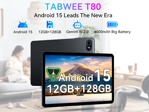 GeminiAI Android 15 タブレット 10.1インチ Amazon.com : Tablet 10 Inch,Android 15 Tablet,Gemini AI 2.0