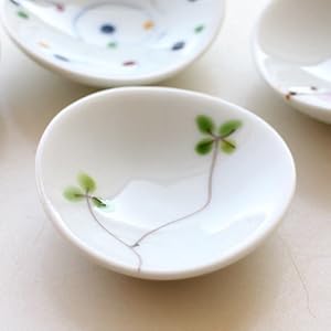 Amazon | 箸置き おしゃれ 陶器 5個セット 小皿 豆皿 和風