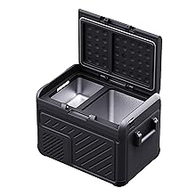 車載冷蔵庫 Amazon.co.jp: 車載冷蔵庫 46L -22℃~20℃ ポータブル冷蔵庫 2室