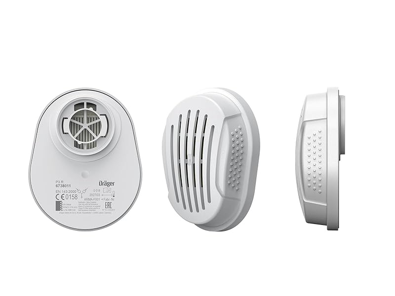 Dräger Xplore PartikelFilter P3 R mit Gehäuse für Aerosole/Partikel 3 Paar