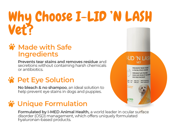 Amazon.com : I-LID 'N LASH Vet Pump Pet Tear Stain Preventer