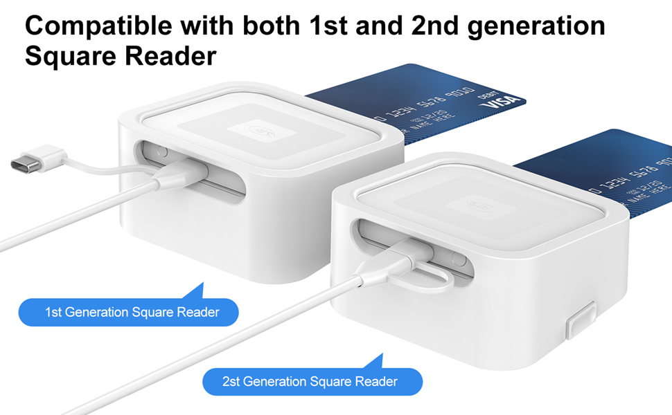 square reader dock