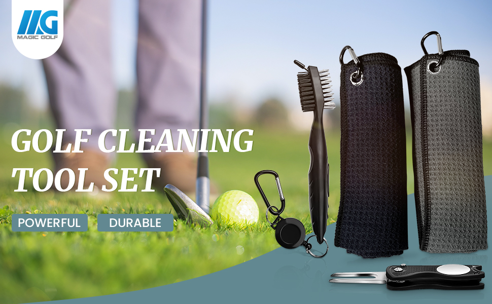Golf Cleaning Tool Set