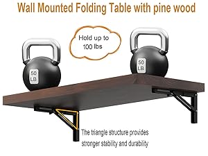 Wall Mounted Folding Table