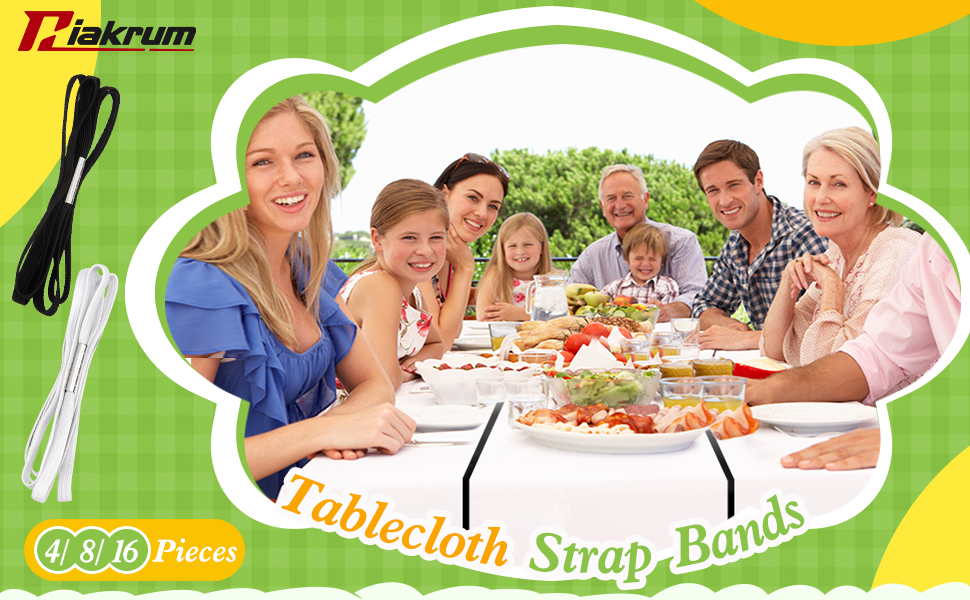 Table Bungees Tablecloth Strap Band Tablecloth Bungee Cord
