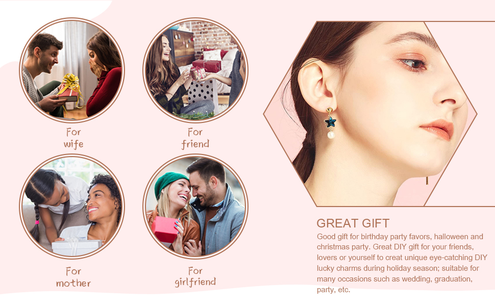 Clip-on Earring Converters Hypoallergenic Earring Clip