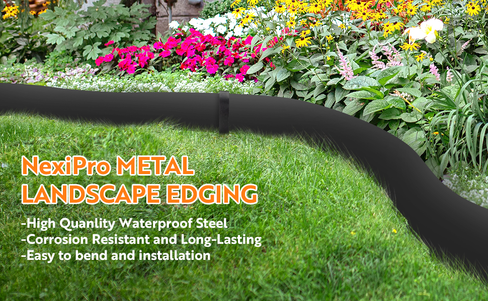 Amazon.com : NexiPro Steel Landscape Edging 40