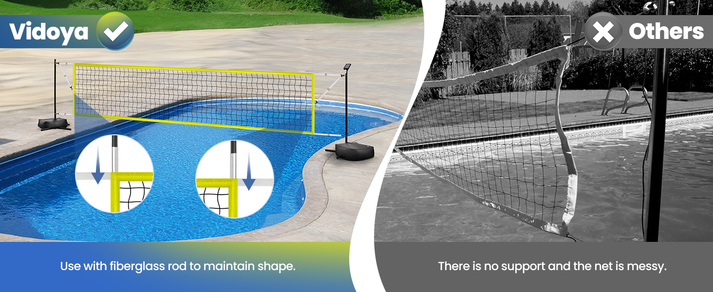 volleyball net outdoor
