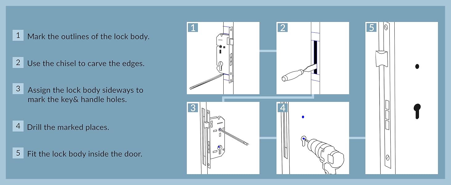 door handle for home use