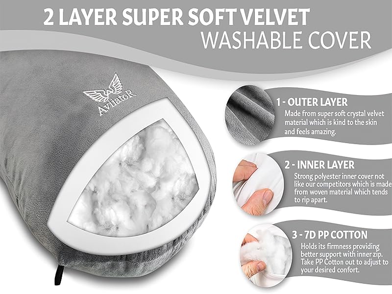 sports recovery pillow long straight acid reflux knee back pain relief orthopedic comfort ortopedic