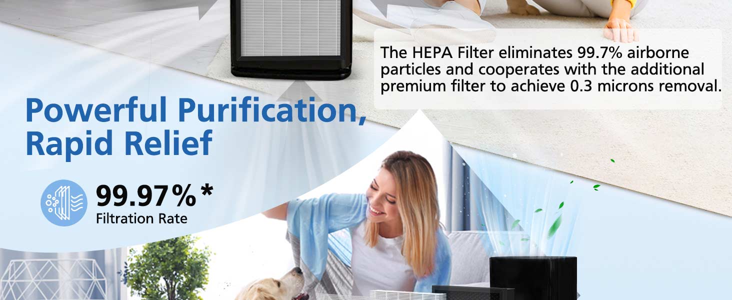 Puroair 400 H14 Replacement Filter