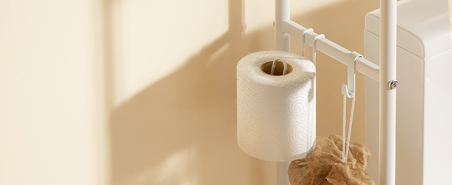 KMOTASUO 3 Tier Over Toilet Bathroom Organizer, Over The Toilet Storage