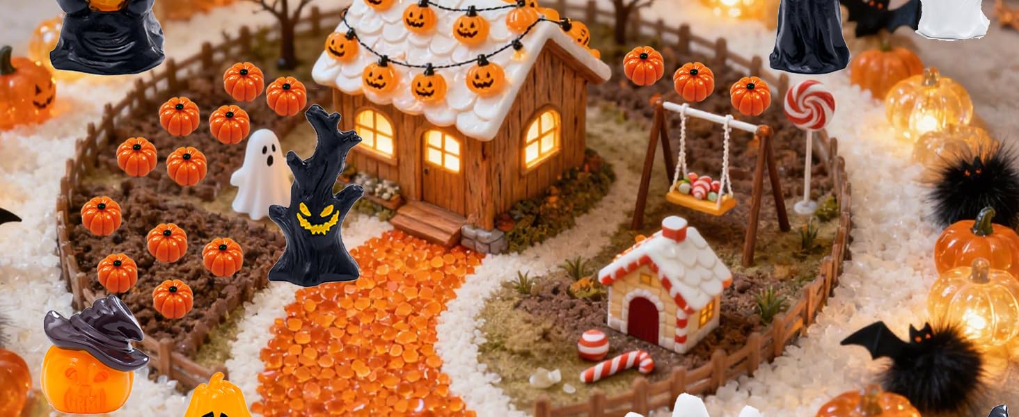 Halloween Mini Resin Figures