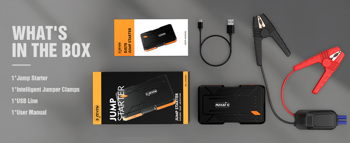 portable battery jumper