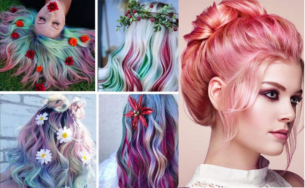 blue hair chalk wash out hair dye for kids kids hair dye hair chalk for kids hair chalk for girls