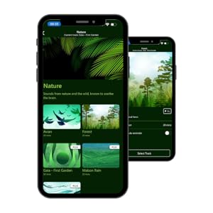 Relaxation Device - for Immediate Calm and Long Term Stress Resilience - with Patented Infrasonic Resonance Technology 11 Sensate App - Nature