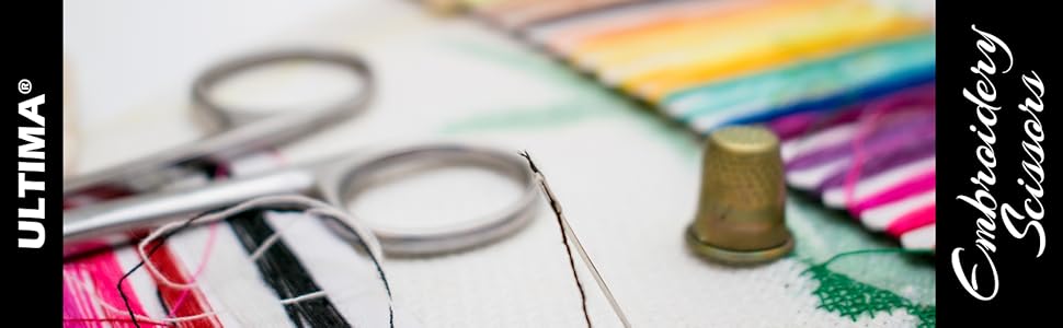 ultima embroidery scissors snips sewing quilting embroidering