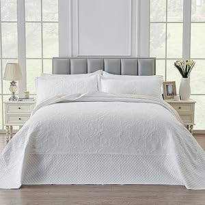 California King Oversized Bedspread Set for Extra Wide King Bed
| Extra Wide King Cal King Bedding Set with Shams in Ba41b0d3 1e29 4510 A145 A8a6a2d84f35. CR0,0,600,600 PT0 SX300 V1