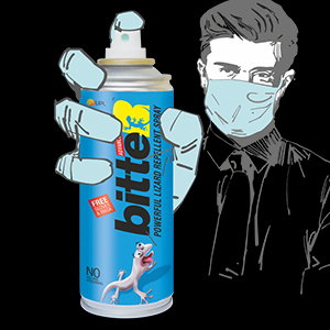 Lizard repellent spray, Lizard repellent machine