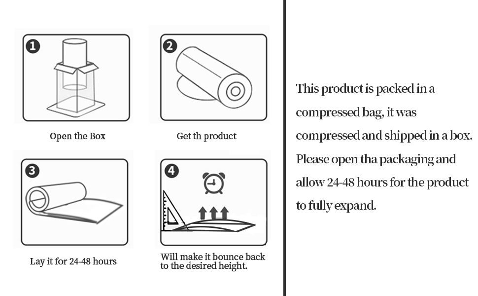 HOMBYS Density Mattress Sag Support Under Mattress