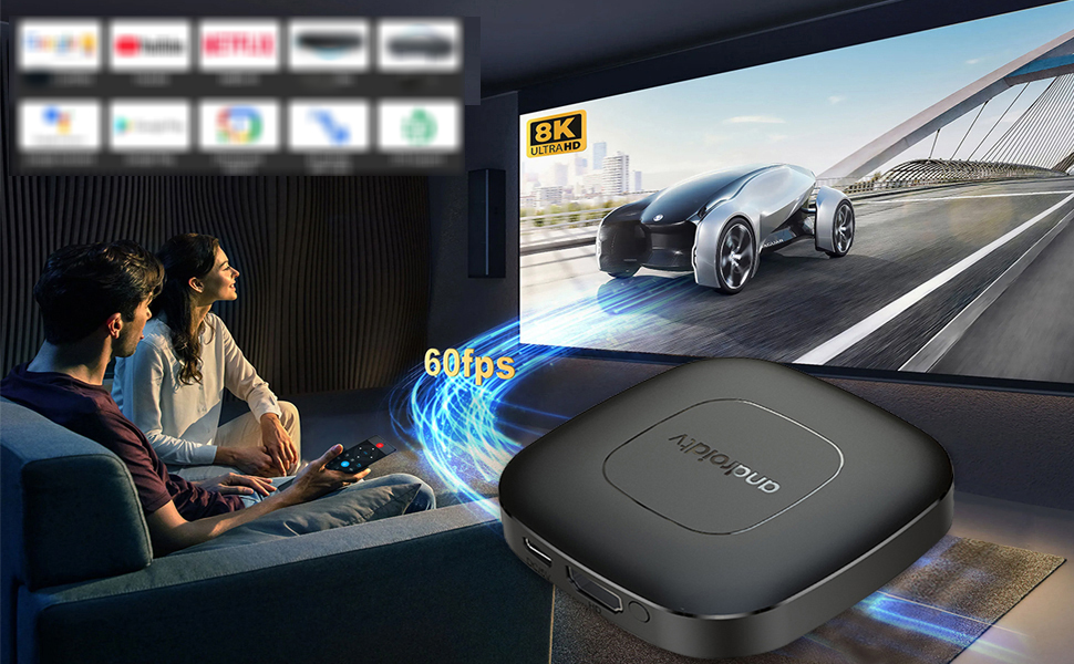 ★FAST LIFE android TV★ Amazon.com: T1 Deluxe Edition Android 14.0 ATV Box Quad-Core