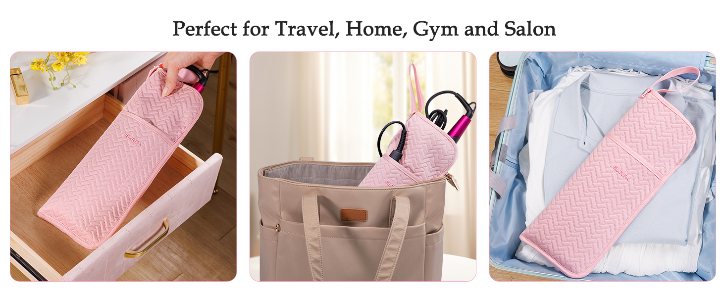 Portable Travel Storage Cover Case for Hair Straighteners