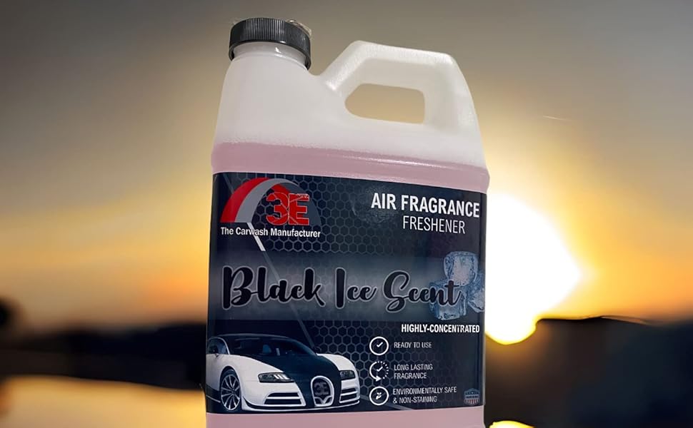 3E Air Freshener Black Ice Scent and Odor Eliminator