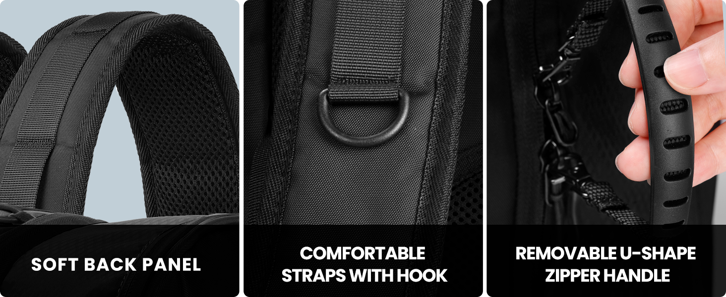 OutdoorMaster 38L Ski Boot Bag, Air Travel Snowboard Boot Backpack with