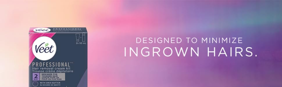 Designed to minimize ingrown hairs.