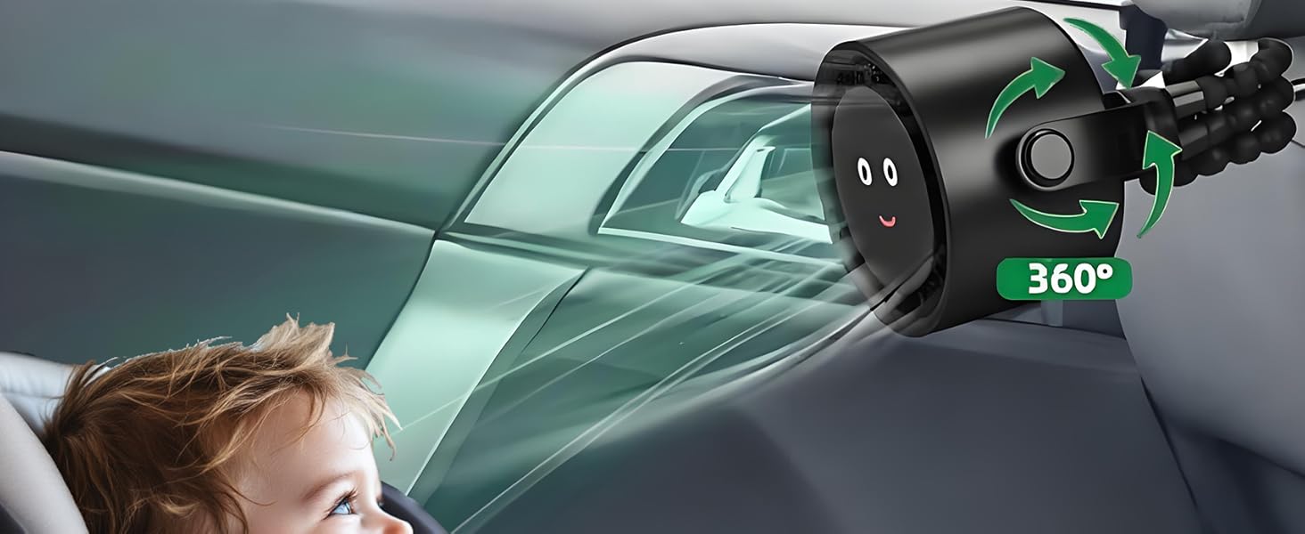 car seat fan