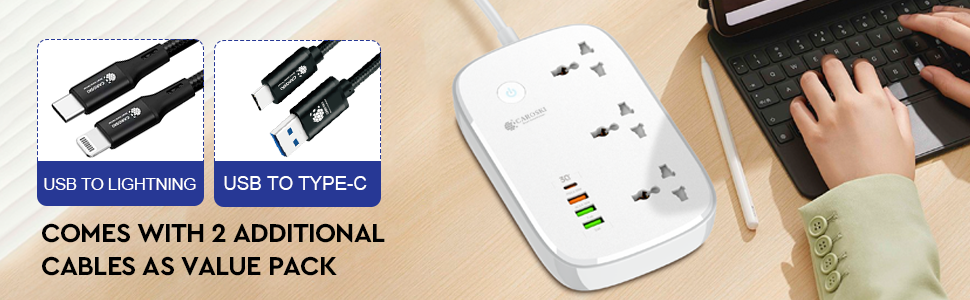 POWER STRIP, EXTENSION CORD, EXTENSION CABLE