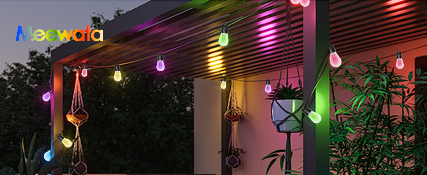 outdoor string lights