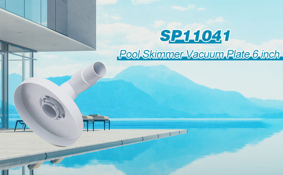 skimmer vacuum plate