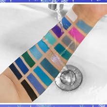 blue eyeshadow 