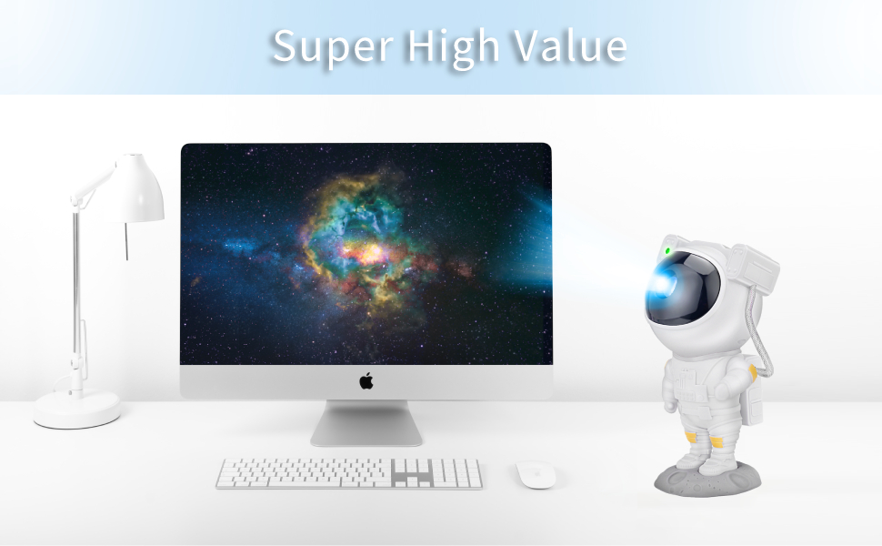 Star Projector Remote Control Timing and 360°Rotation Magnetic Head,Lights for Bedroom,Room Decor