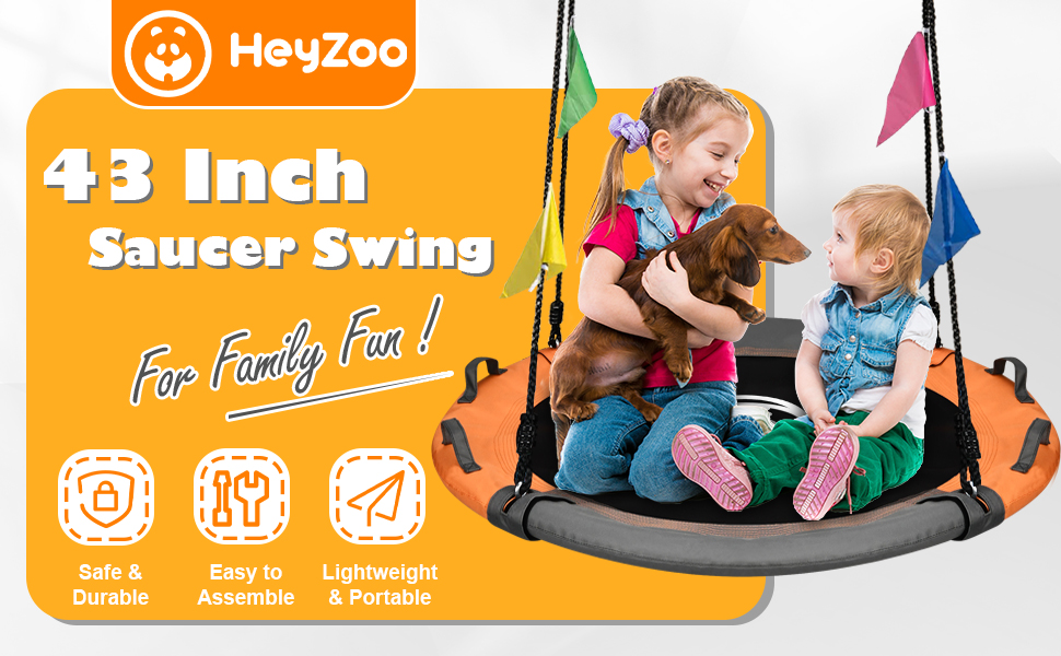 43 inch saucer swing