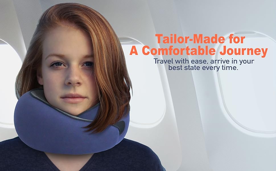 travel neck pillow for airplane