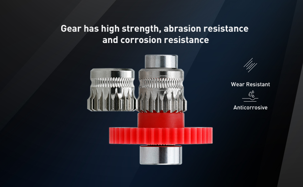 Hardened Steel Gear, Sprite Extruder Gear Kits