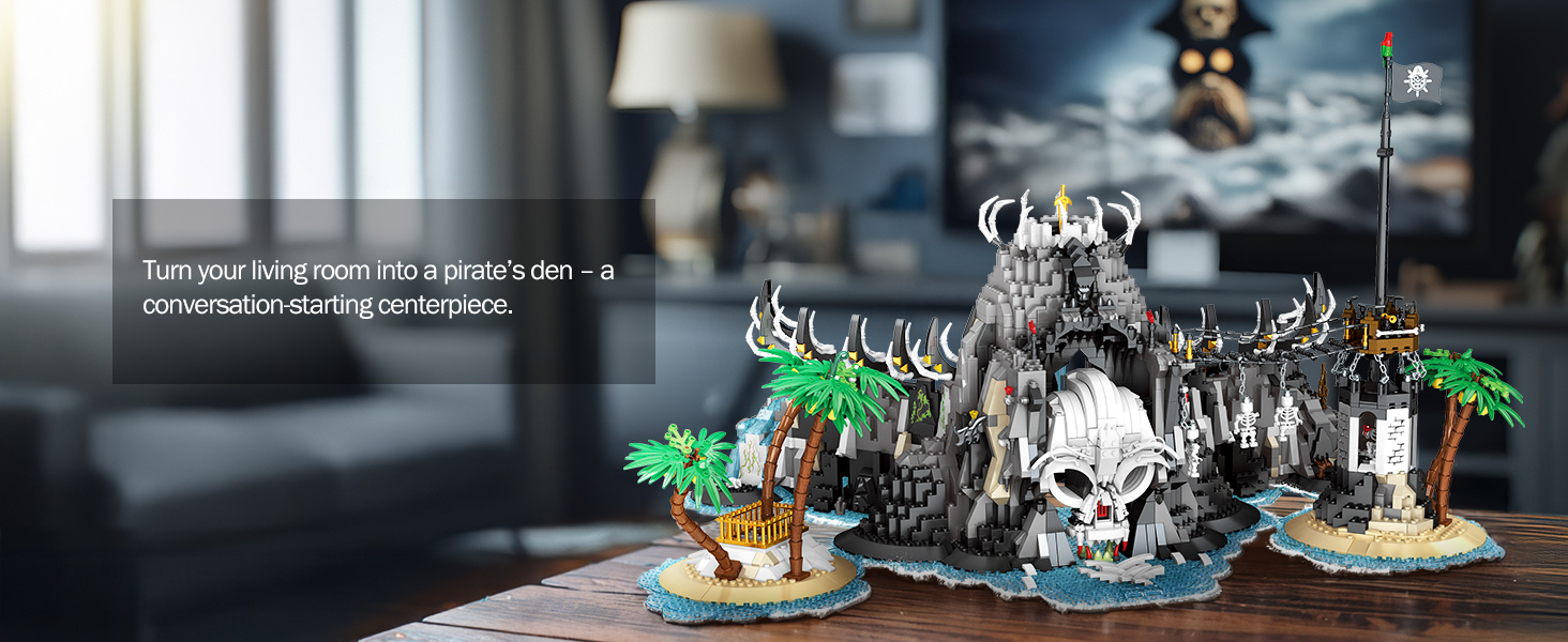 Reobrix Medieval Pirate Bay Building Set