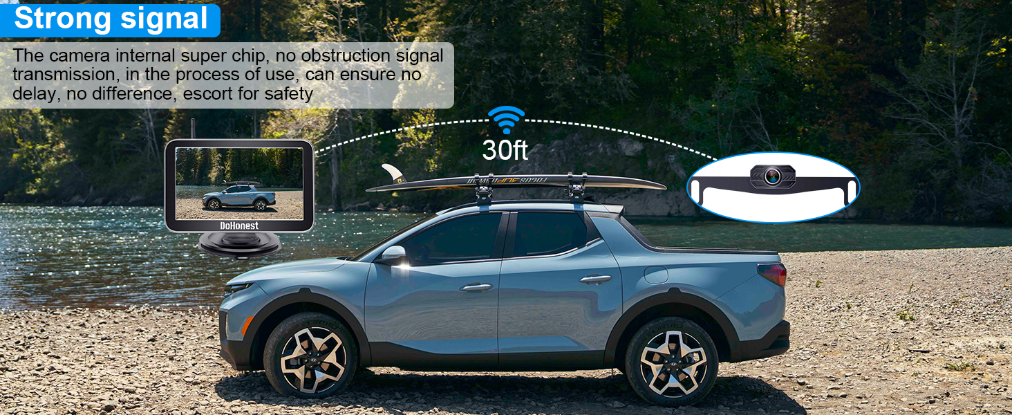 back up camera systems for truck wireless