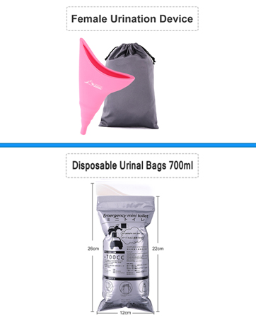 WADEO Toilette Portable Camping