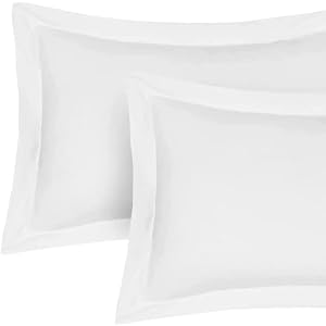 Poly-cotton Oxford Pillow Cases 2 Pack