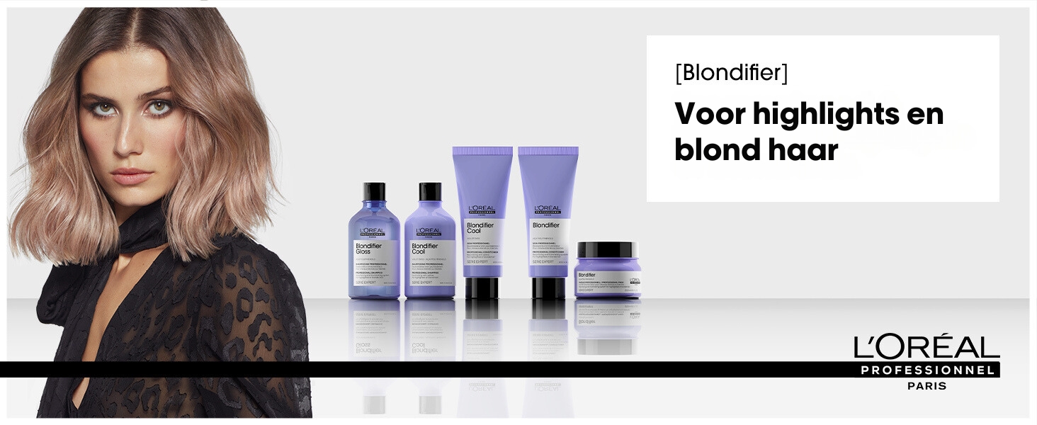 acai bessen extract blond geblondeerd haar loreal serie expert vrouwen kappersmasker haarmasker