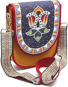 La Vivia Handmade Beaded Handbag, Native American Style