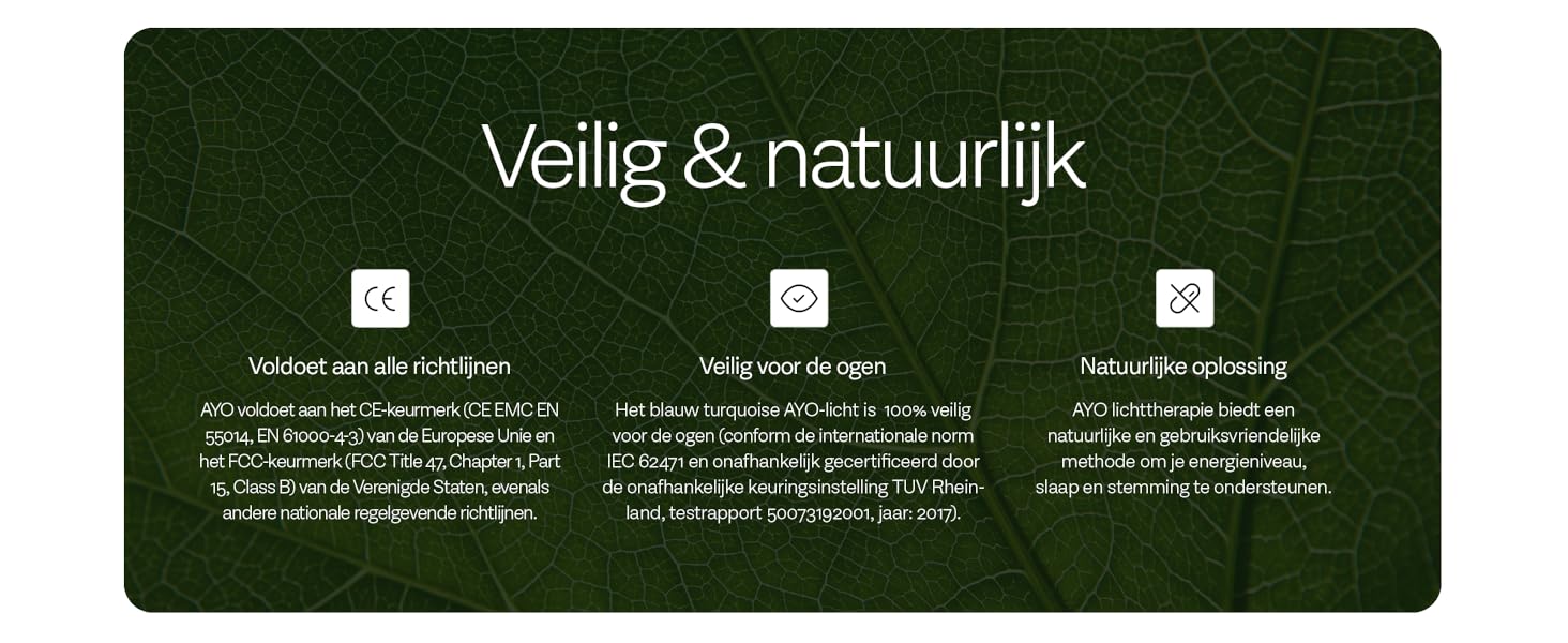 Veilig & natuurlik