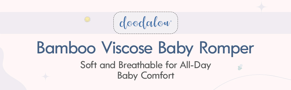 bamboo romper baby
