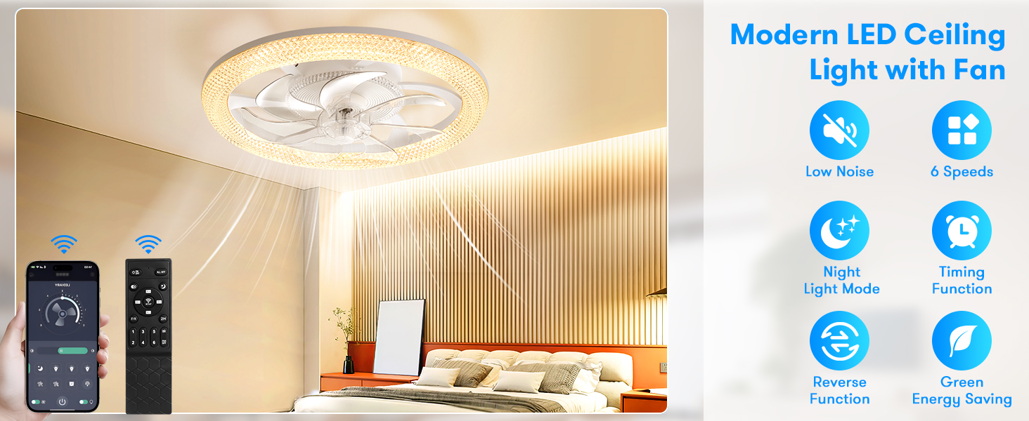 ceiling light with fan