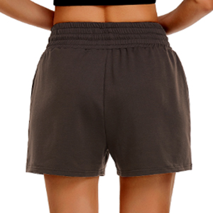  EUISVI Women's Summer Casual Drawstring Waist Sweat Shorts 